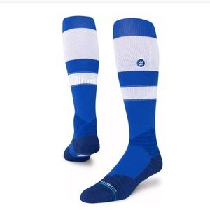 NEW STANCE ADULTE STRIP ON FIELD BASEBALL SOCKS SIZE: L